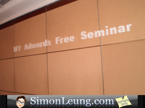my adwords free seminar